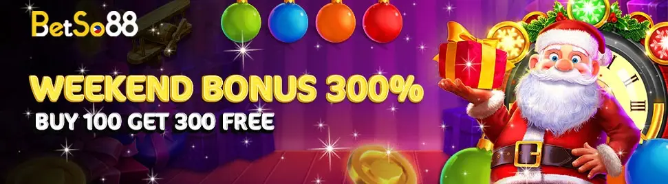 Enjoy your Weekend, Get 300% Bonus