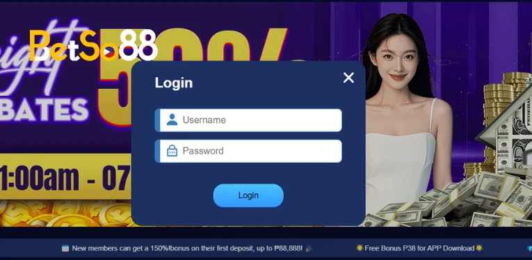 Steps to log in to BetSo88 Bookmaker